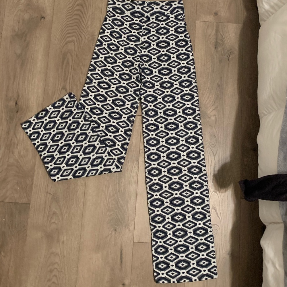 Perfect Festival Pants - Zara Stretchy Flare Patterned Bottoms